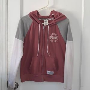 Victoria secret Pink zip up hoodie